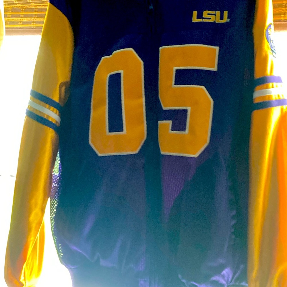 LSU reversible jacket 🐯
